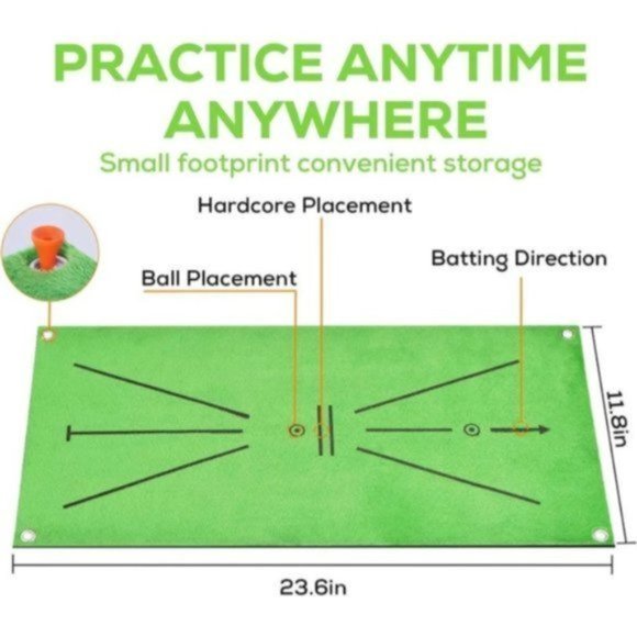Golf Training Mat, Swing Detection Batting, Analysis & Correct Your Swing - Picture 7 of 10